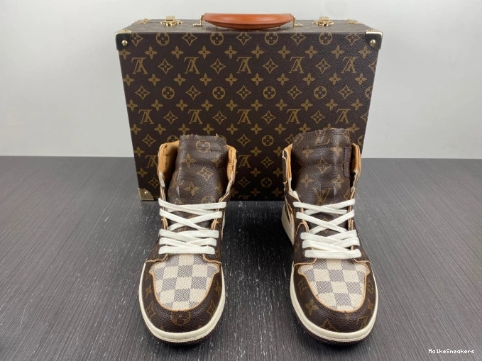 MaikeSneakers x Air Jordan 1 LV OFF-WHITE 0812